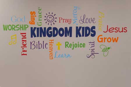 kingdom kids mural